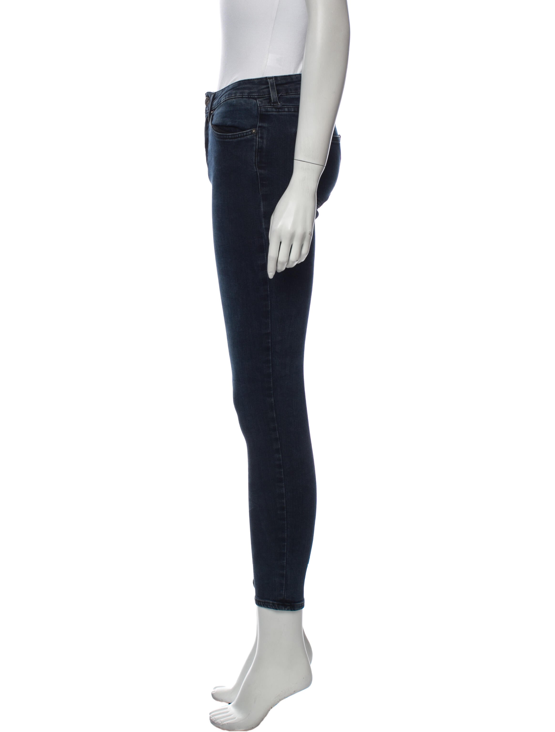 Acne Studios Mid-Rise Skinny Leg Jeans
